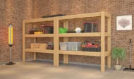 2x10 Garage Storage Rack