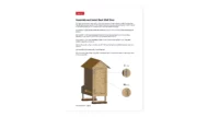 2x4 Gable Chicken Coop door installation