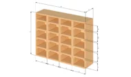 2x8 garage shelve install 3D