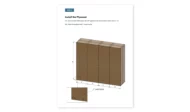 2x8 garage shelve install the plywood