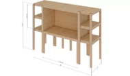 3x10 garage shelve 3d