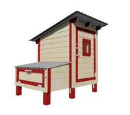 3x4 Chicken Coop view
