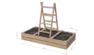 3x6 raised garden bed dimensions 2