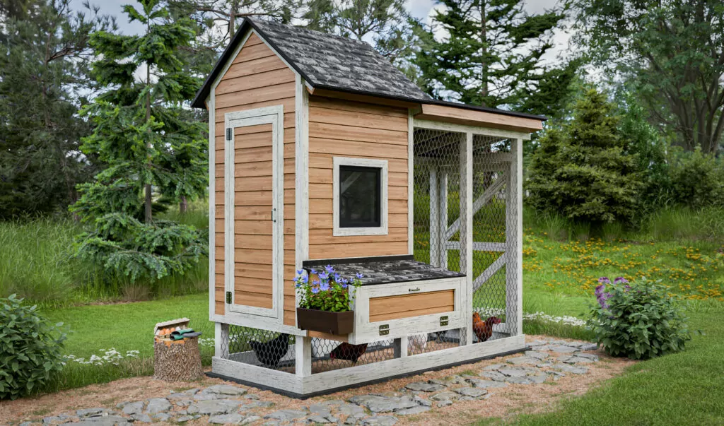 4x10 elevated walk in chicken coop 10 chickens
