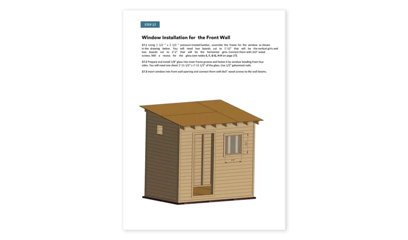 4x8-garden-shed-window-installation