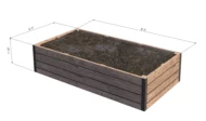 4x8 raised garden bed dimensions