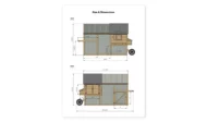 5x13 chicken tractor dimensions