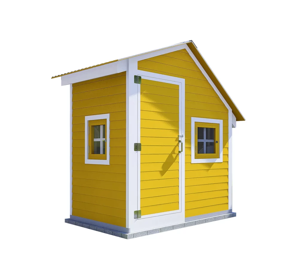 5x6 Walk In Chicken Coop View