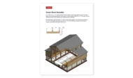 6x10 chicken coop coops roost assembly