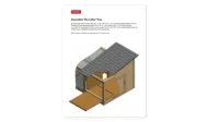 6x12 chicken coop assemble the litter tray