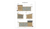 6x12 chicken coop size and dimensions