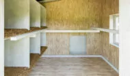 6x12 chicken tractor interior idea