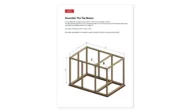 8x12 chicken run framing