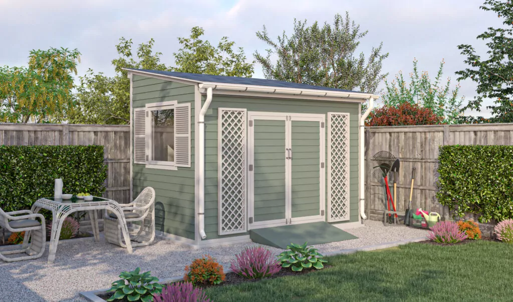 8x12 small she shed