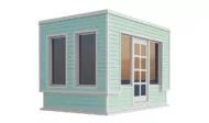 8x12 office shed
