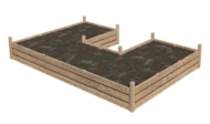 8x12 raised garden bed