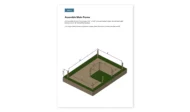 8x12 raised garden bed framing