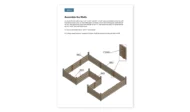 8x12 raised garden bed walls assembly