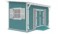 8x16 garden shed