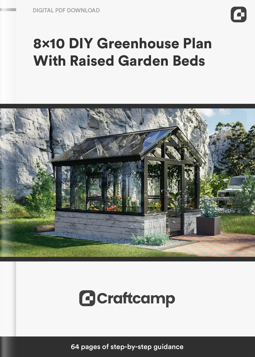 8×10-DIY-Greenhouse-Plan-With-Raised-Garden-Beds-GREENH03