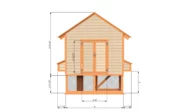 Chicken coop_08 (8x12)_Front