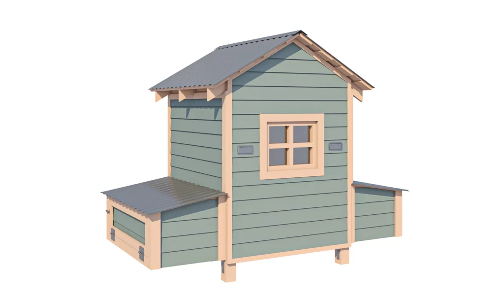 Chicken coop_ (4x4)_view