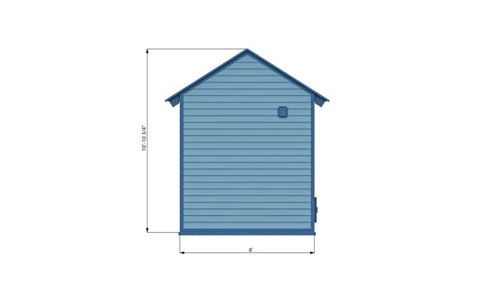 Chicken coop_35 (8x12)_Back