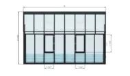 Large Greenhouse Plans 12x16 DIY Greenhouse With Garden Beds