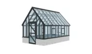 Large Greenhouse Plans 10x16 With Polycarbonate Cover & Raised Beds