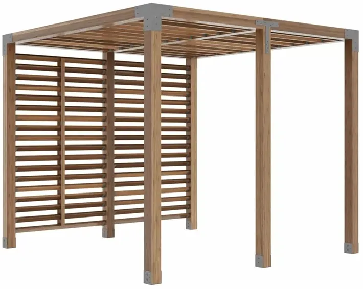 12×12-DIY-modern-garden-pergola-idea
