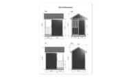 6x8 chicken coop size and dimensions