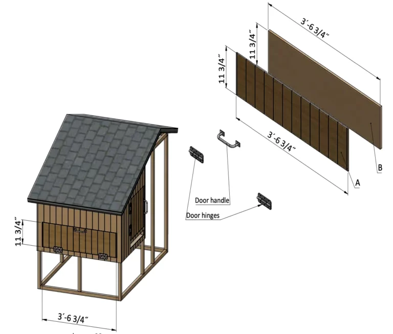 Installing the Nesting Box Door