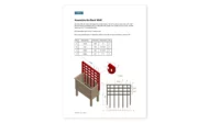2x4 planter box back wall assembly