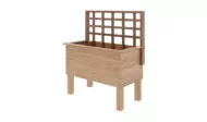 2x4 planter box with-trellis