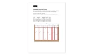 6x12 firewood shed wall framing