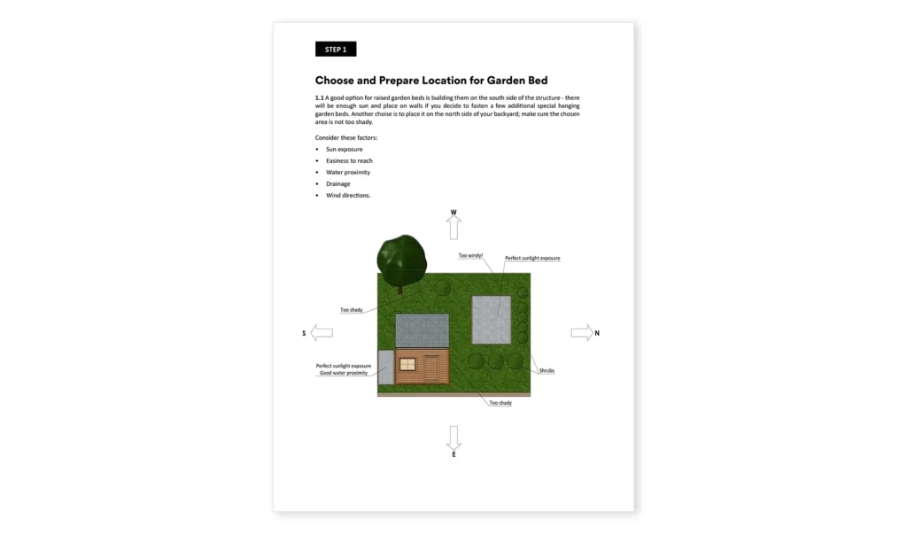 2x8_Raised Herb Planter_Choose and Prepare Location