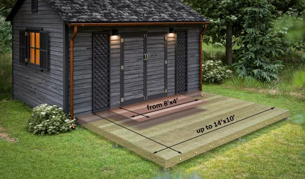 DIY Deck Plans From 8x6 up to 14x10