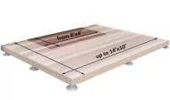 diy deck plans idea from 8x6 up to 14x10