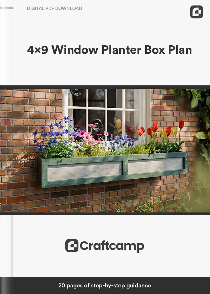 4x9 Window Planter Box Product