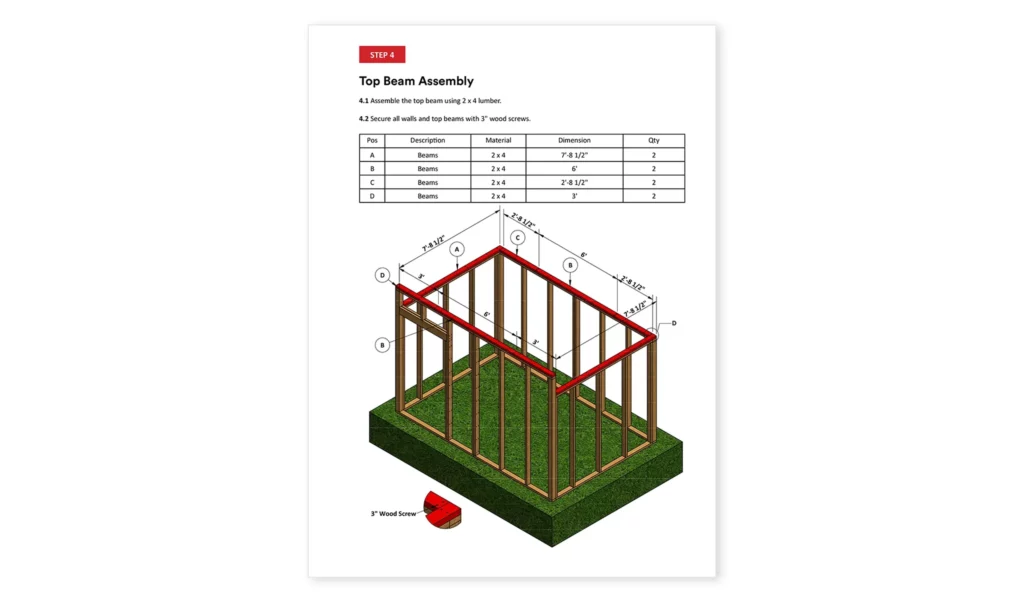 8-x-12-Chicken-Run-Top-Beam-Assembly