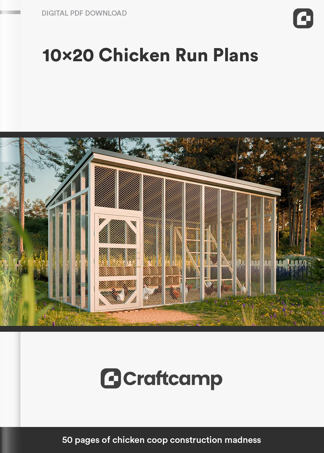 10x20 Chicken Run Plans copy
