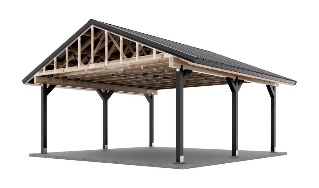 20x20-DIY-Gable-Roof-Double-Carport