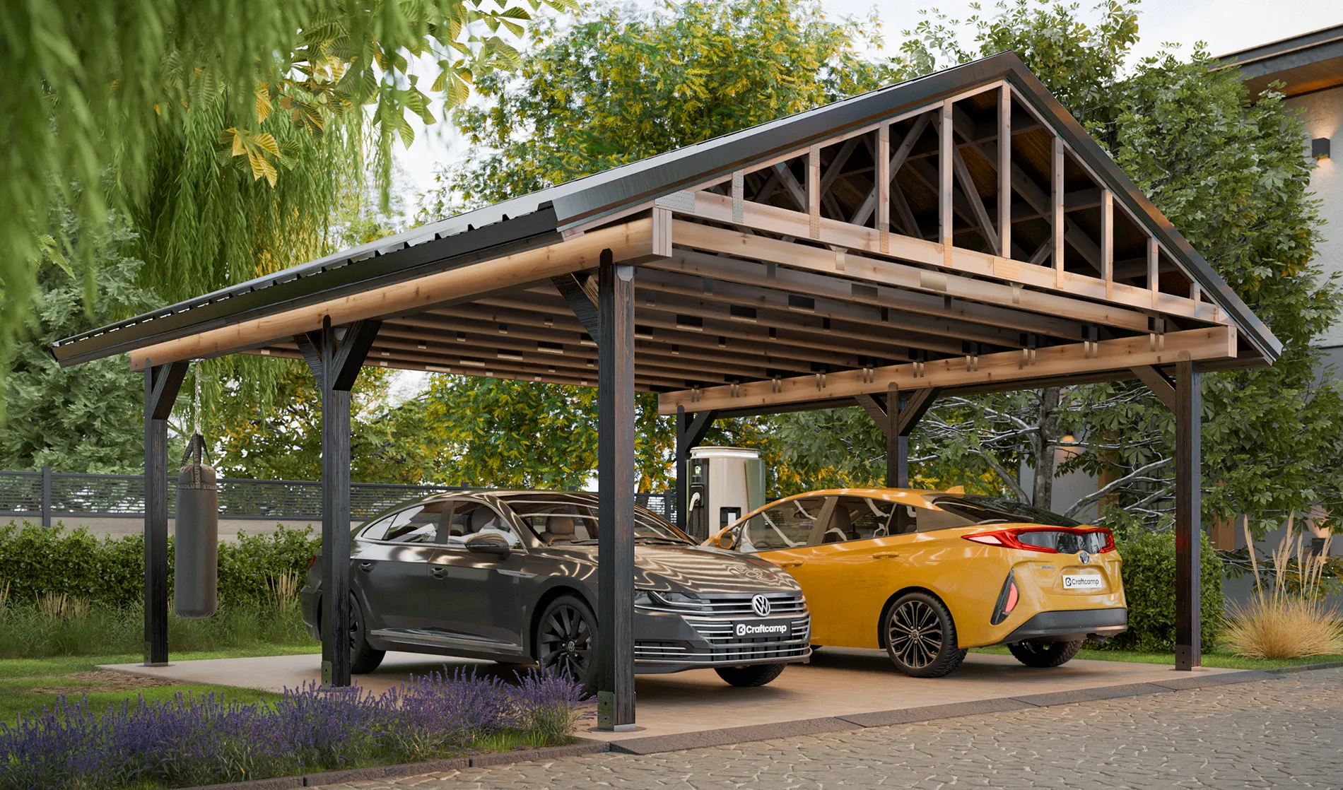Top 10 Free DIY Carport Plans - Craftcamp™, image size:1900x1118