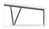 12x20-single-car-carport-left-side-dimensions