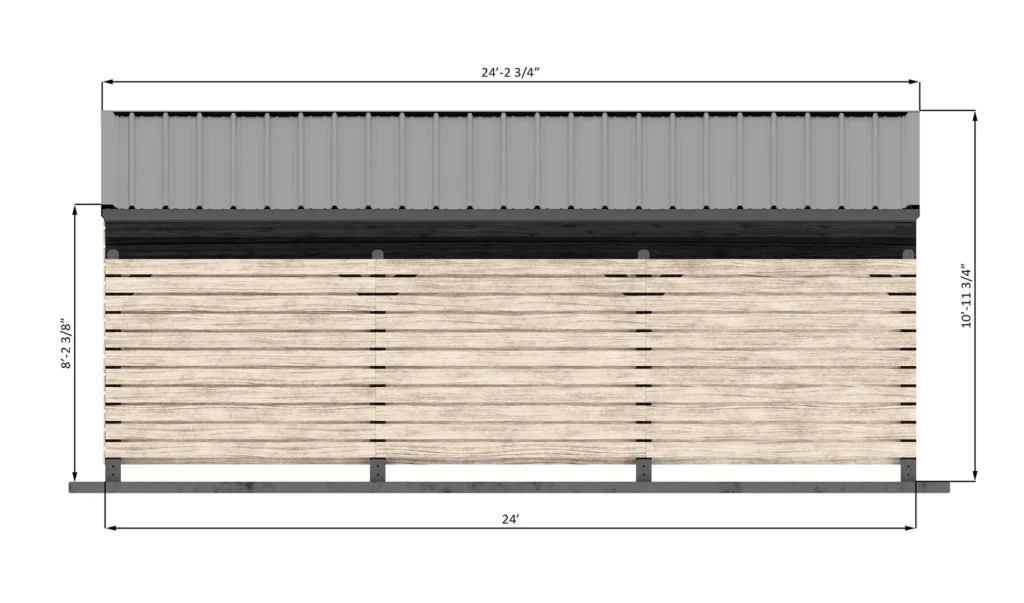 24x24-double-car-carport-front-side-dimensions