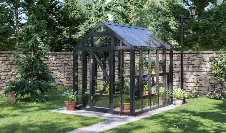 Modern and beautiful traditional greenhouse