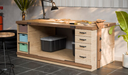 6x3 Flip-Top Workbench-Design