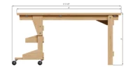6x3-folding-workbench-front-side-dimensions