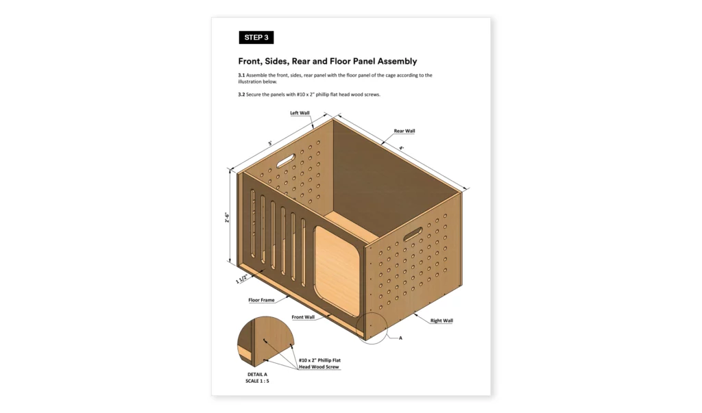4x3-large-dog-kennel-floor-assembly