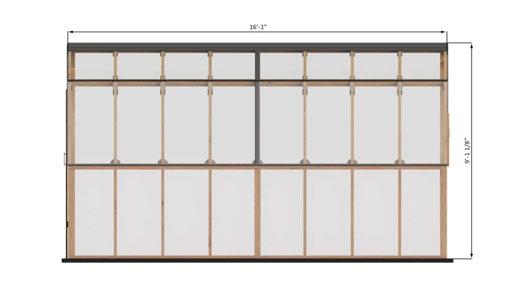 10x16-diy-greenhouse-left-side-dimensions